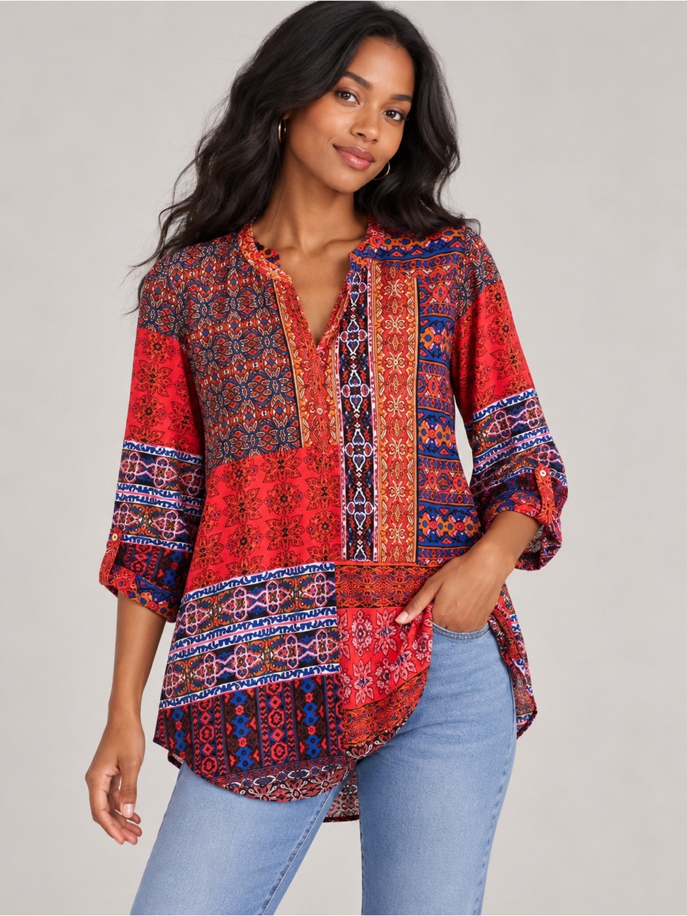 🎉5 for $45🎉 Nygard top blouse shirt size L